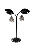 Silver Bee Earrings