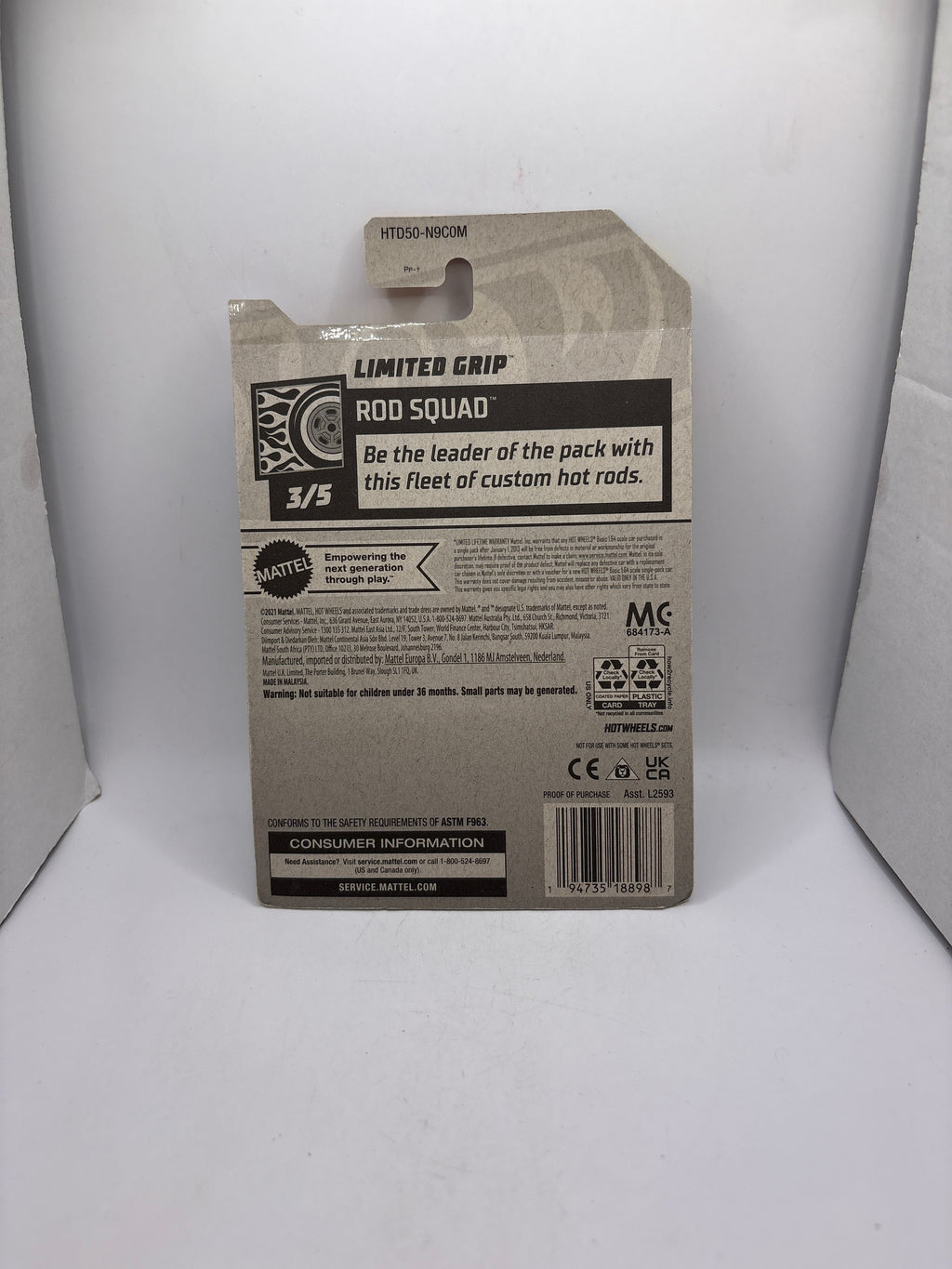 Hot Wheels Limited Grip Diecast