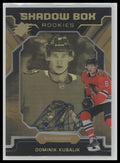 2019-20 SPx Shadow Box Rookies Autographs Dominik Kubalik #/150 Auto #S-DK