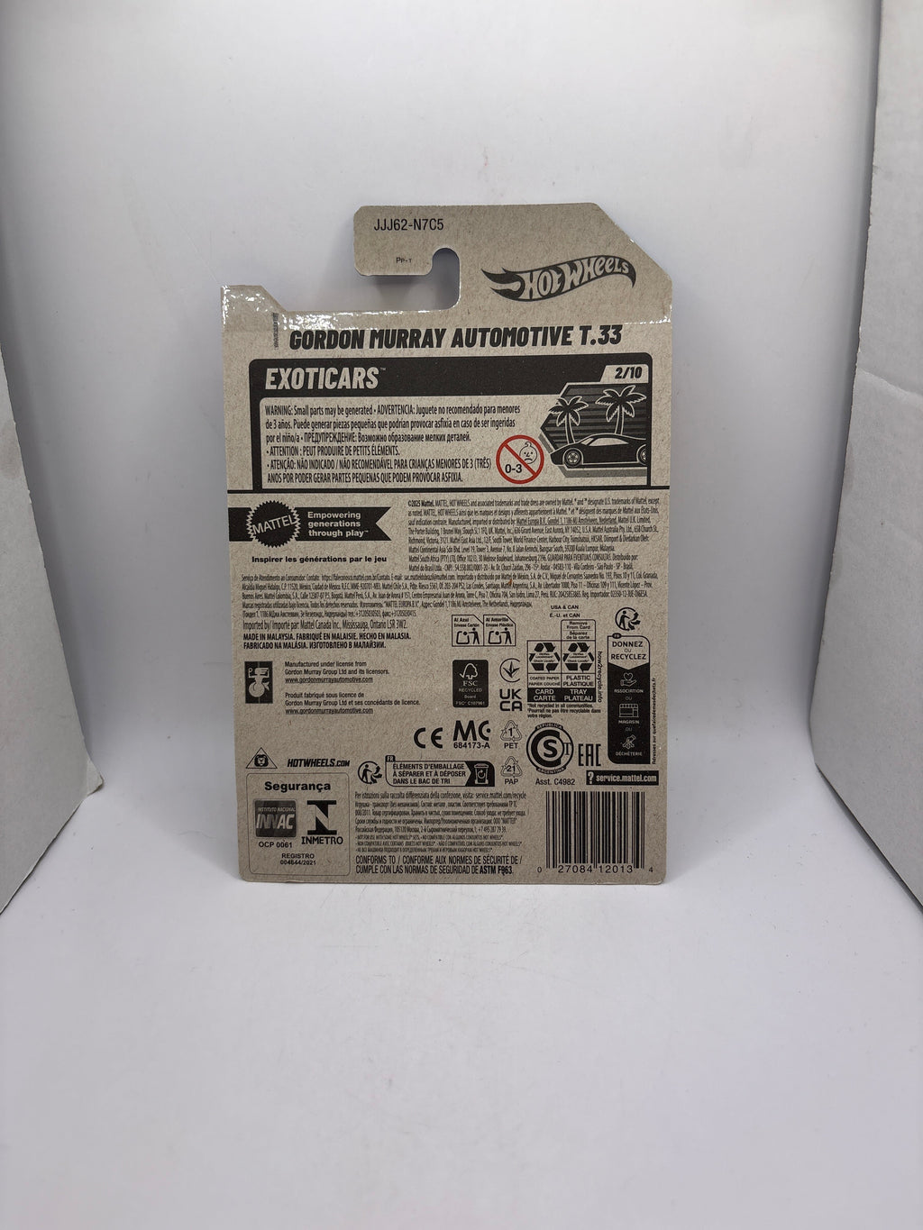 Hot Wheels Gordon Murray Automotive T.33 Diecast