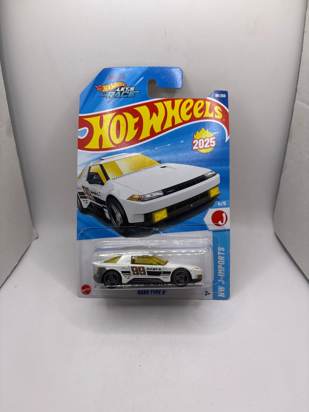 Hot Wheels Hako Type D Diecast white