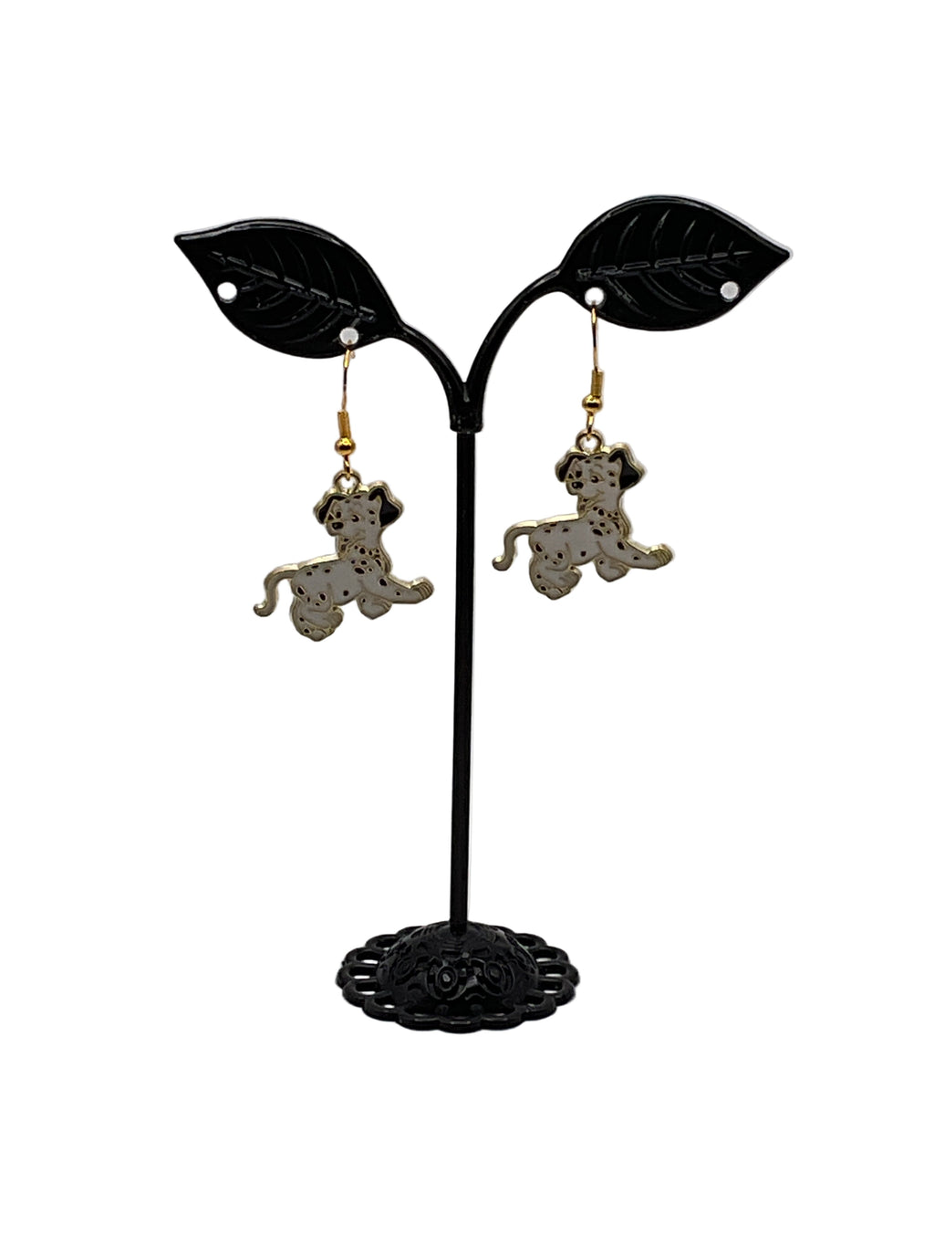 Dog earrings