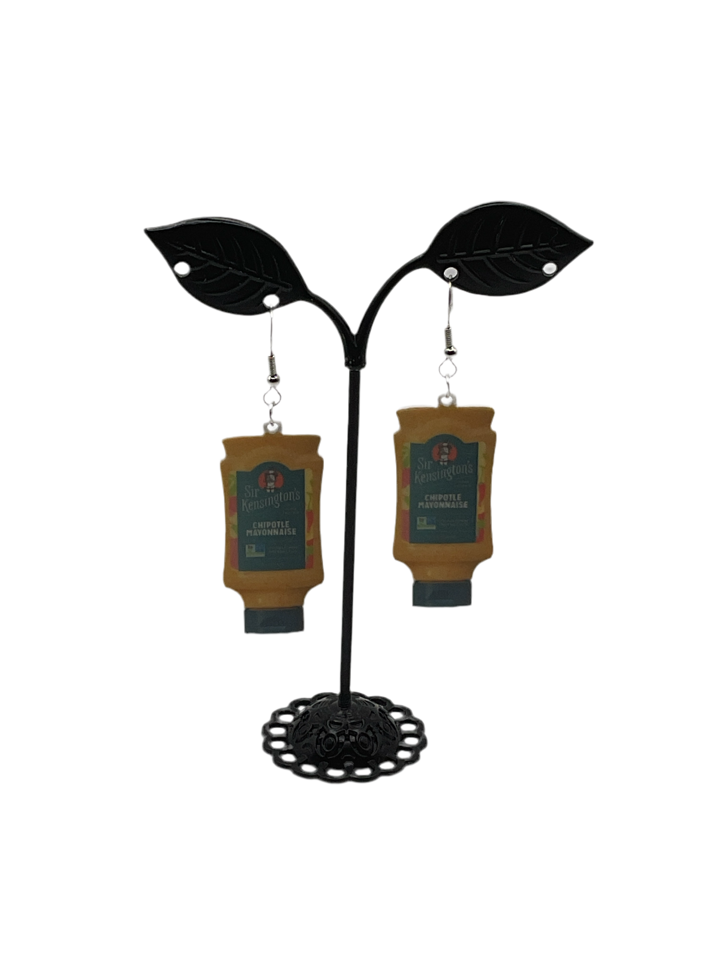Condiment earrings 1