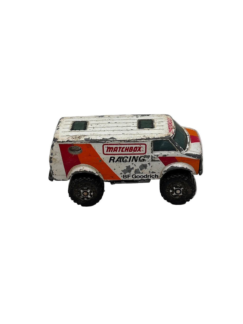 Matchbox 4x4 Chevy Van Diecast white