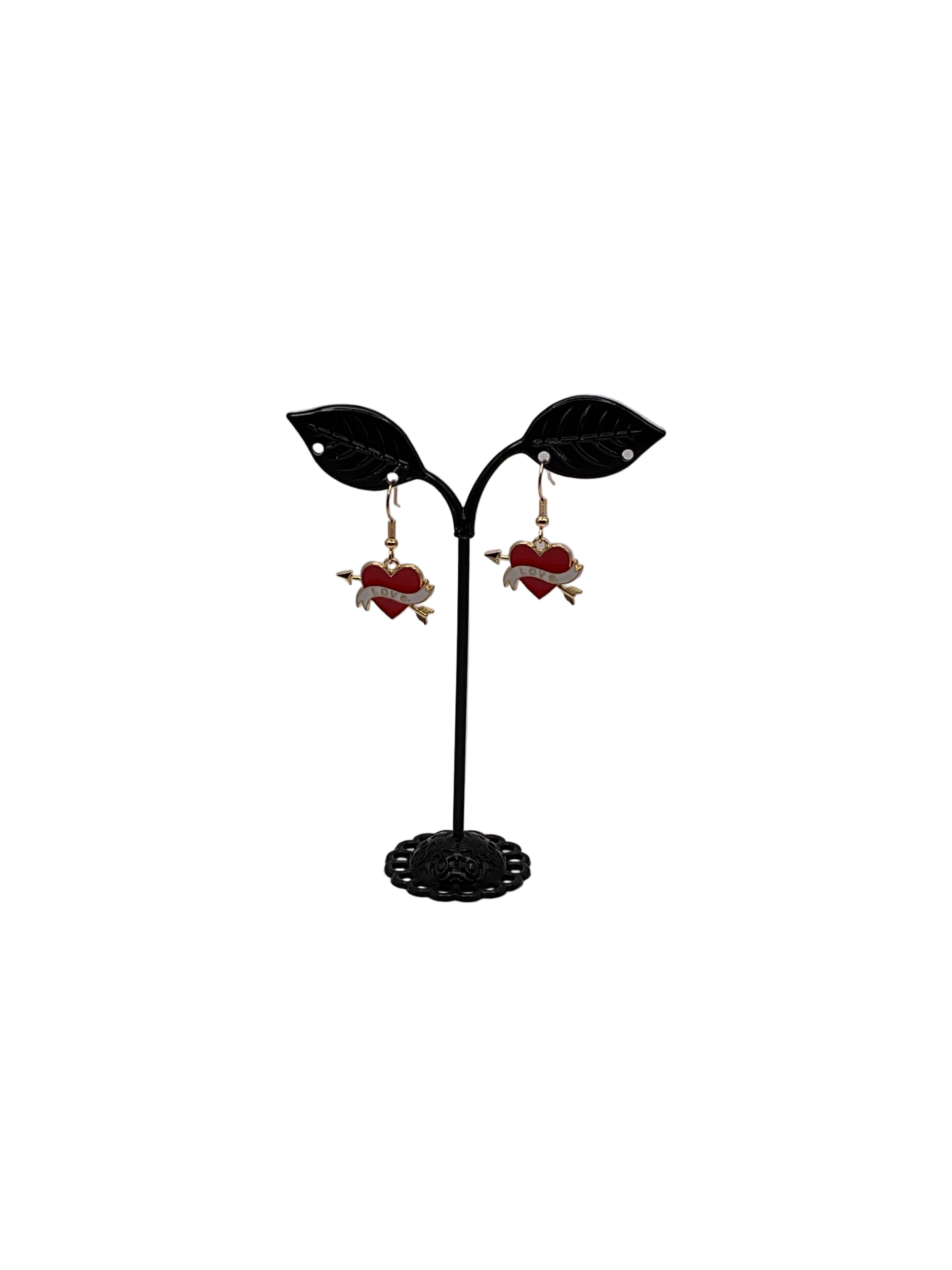 Heart earrings