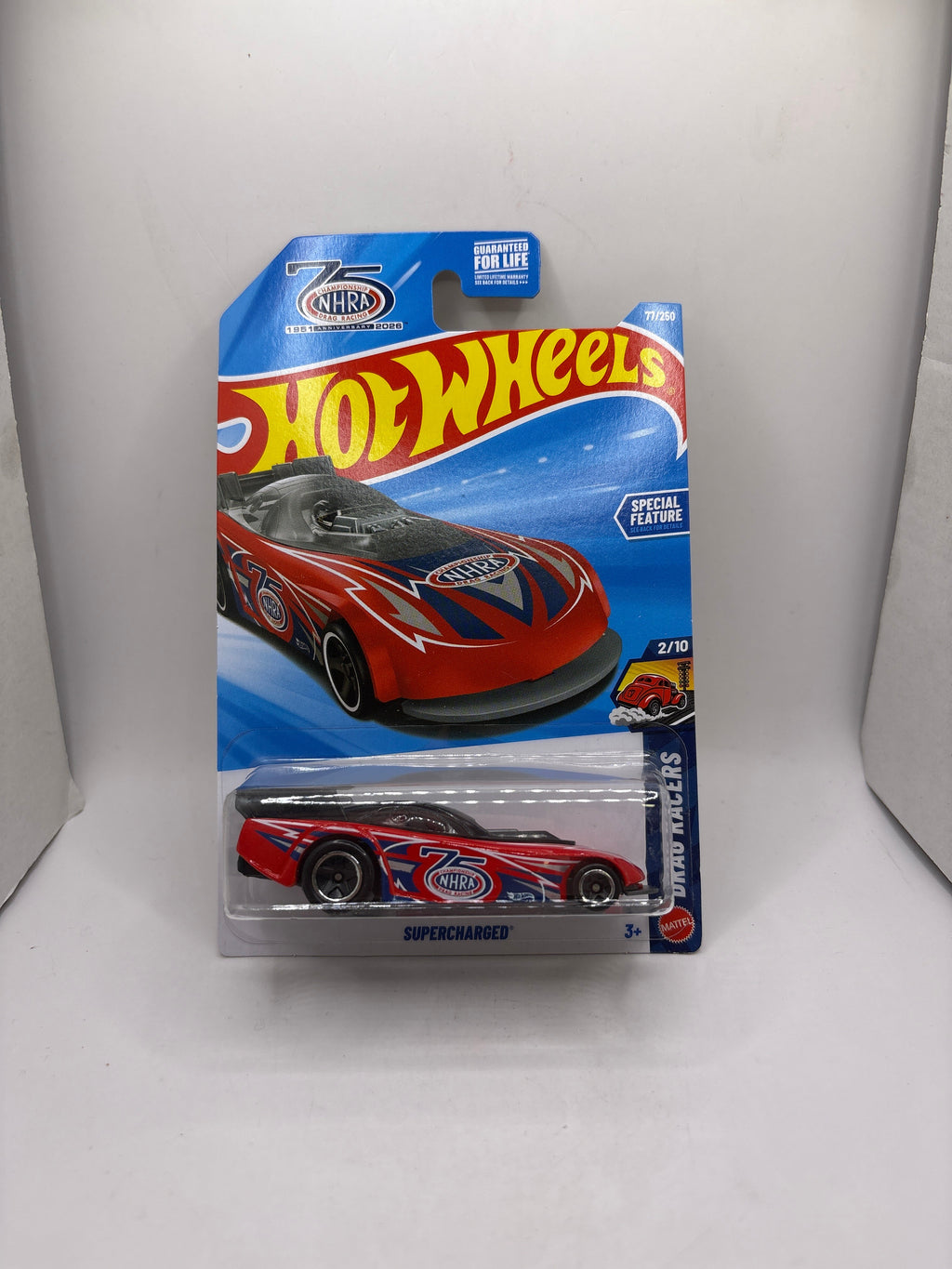 Hot Wheels Supercharged Diecast red