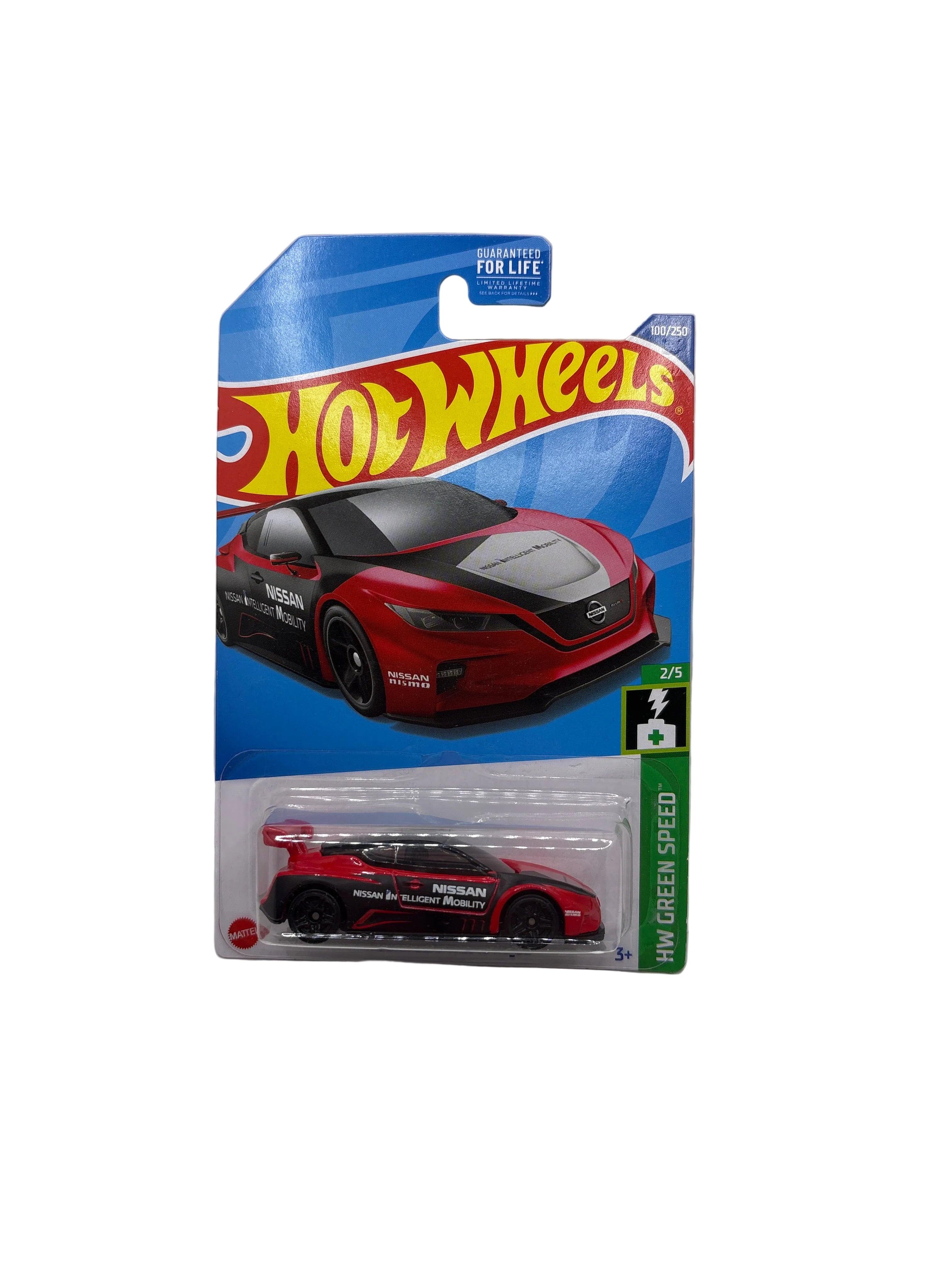 Hot Wheels Nissan Leaf Nismo RC 02 Diecast red