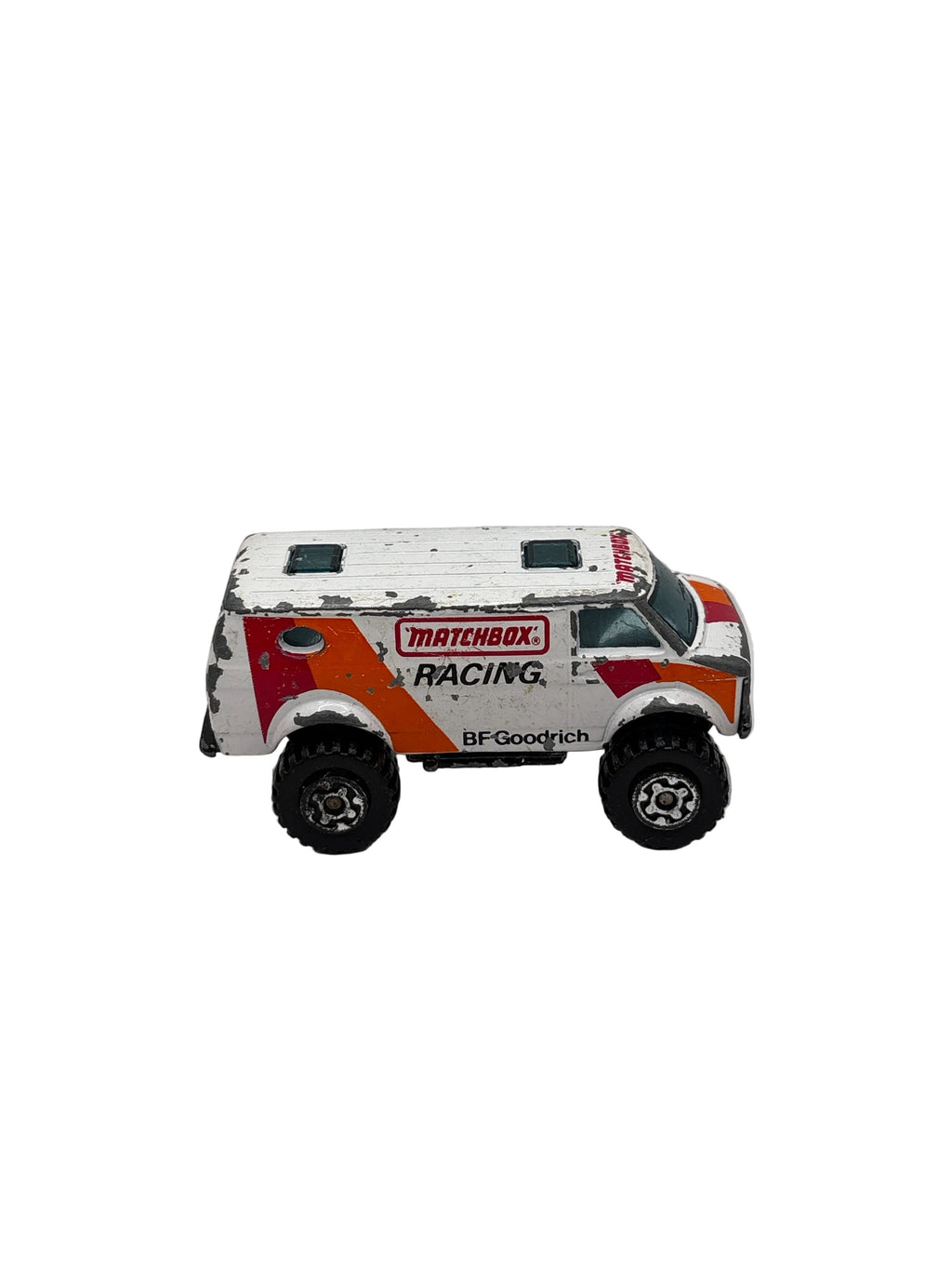 Matchbox 4x4 Chevy Van Diecast white