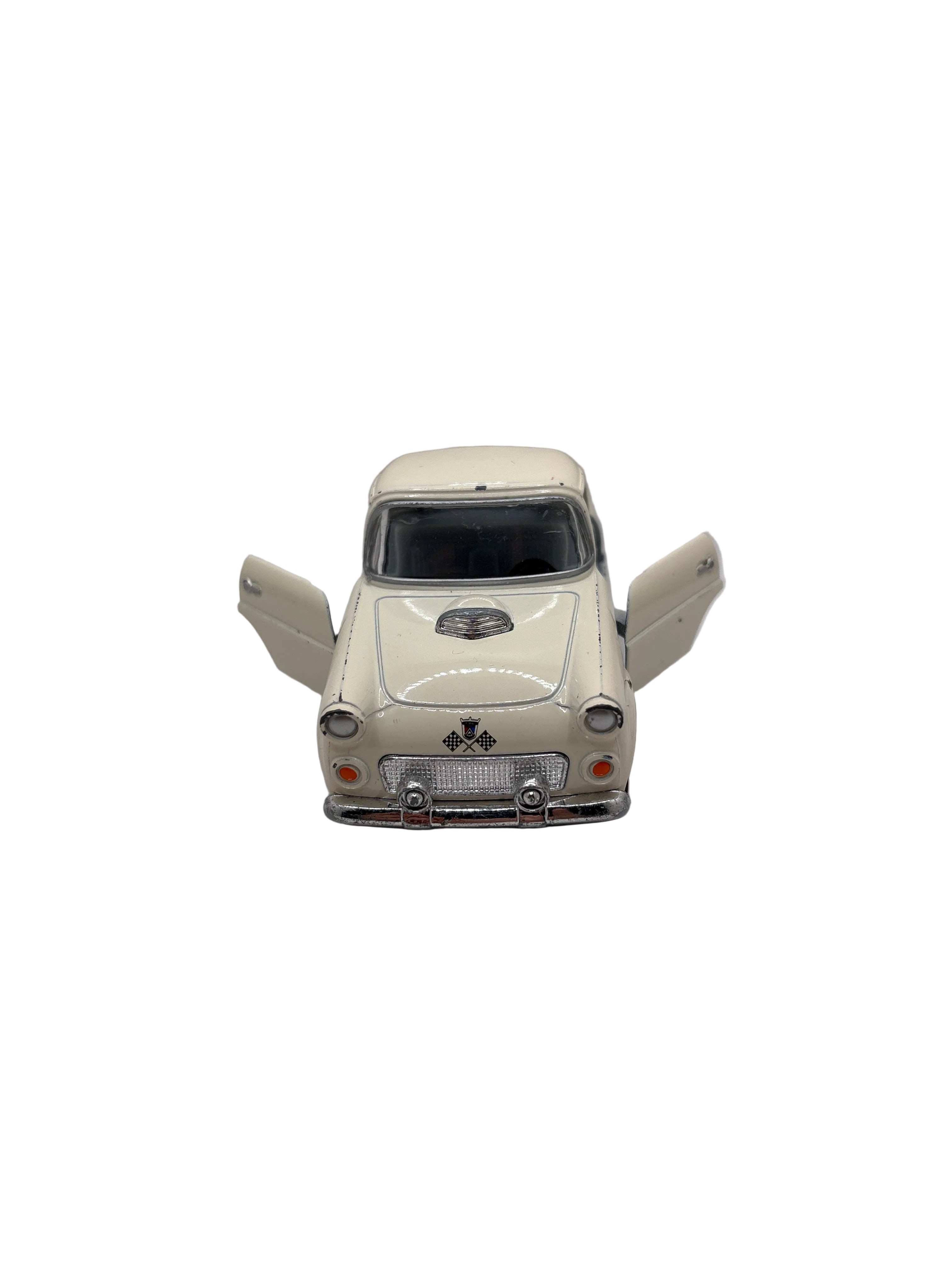 Kinsfun 1955 Ford Thunderbird Diecast white