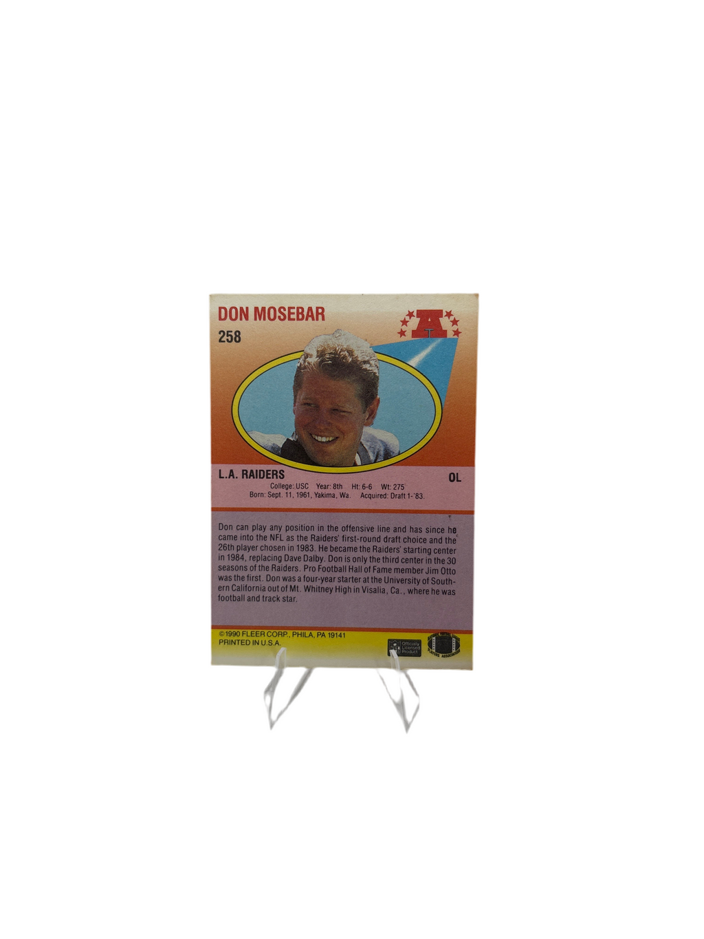 Fleer Don Mosebar