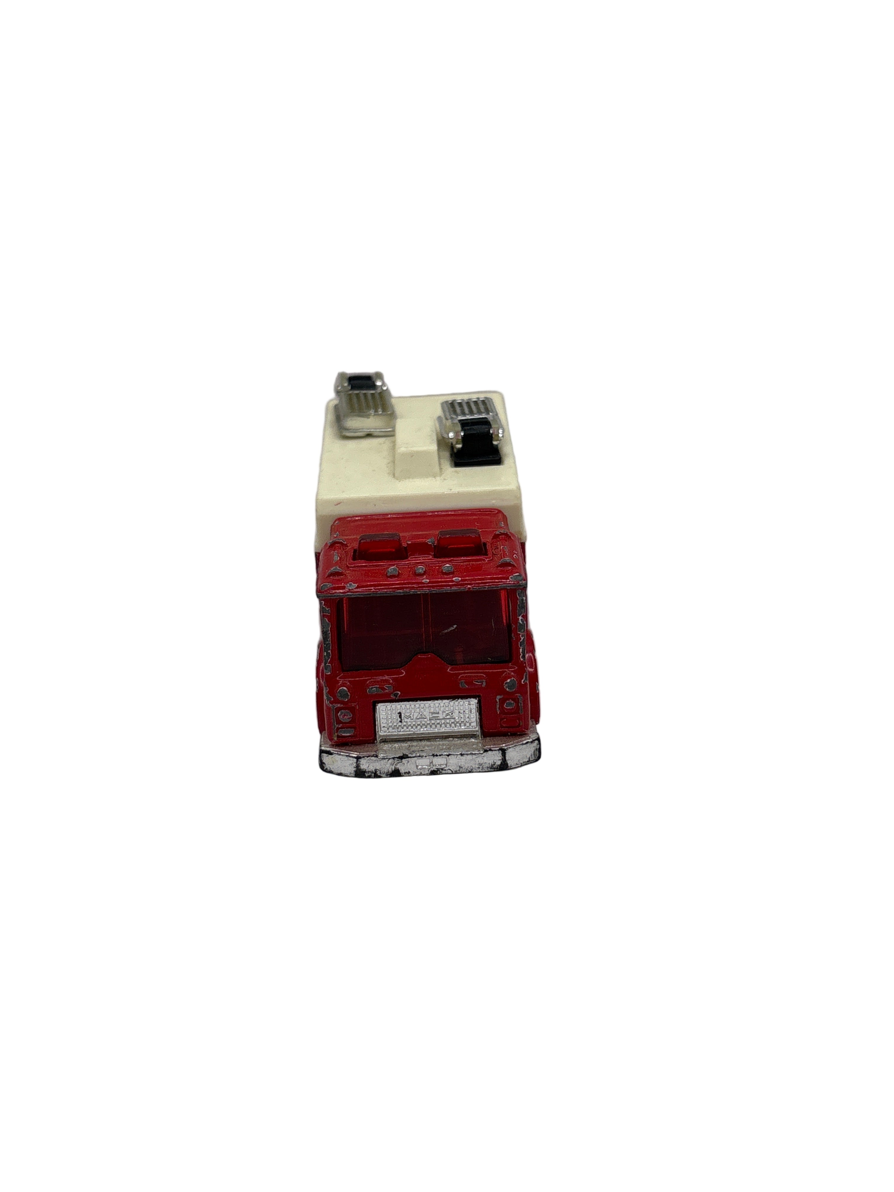 Matchbox Mack Auxiliary Power Truck Diecast red