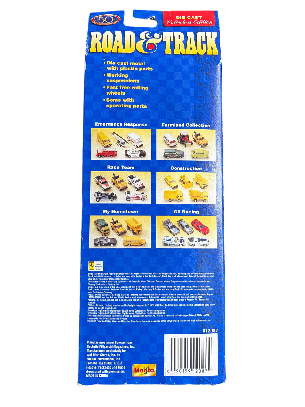 Maisto Construction 5 Pack Diecast