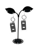 Cinder Block Earrings