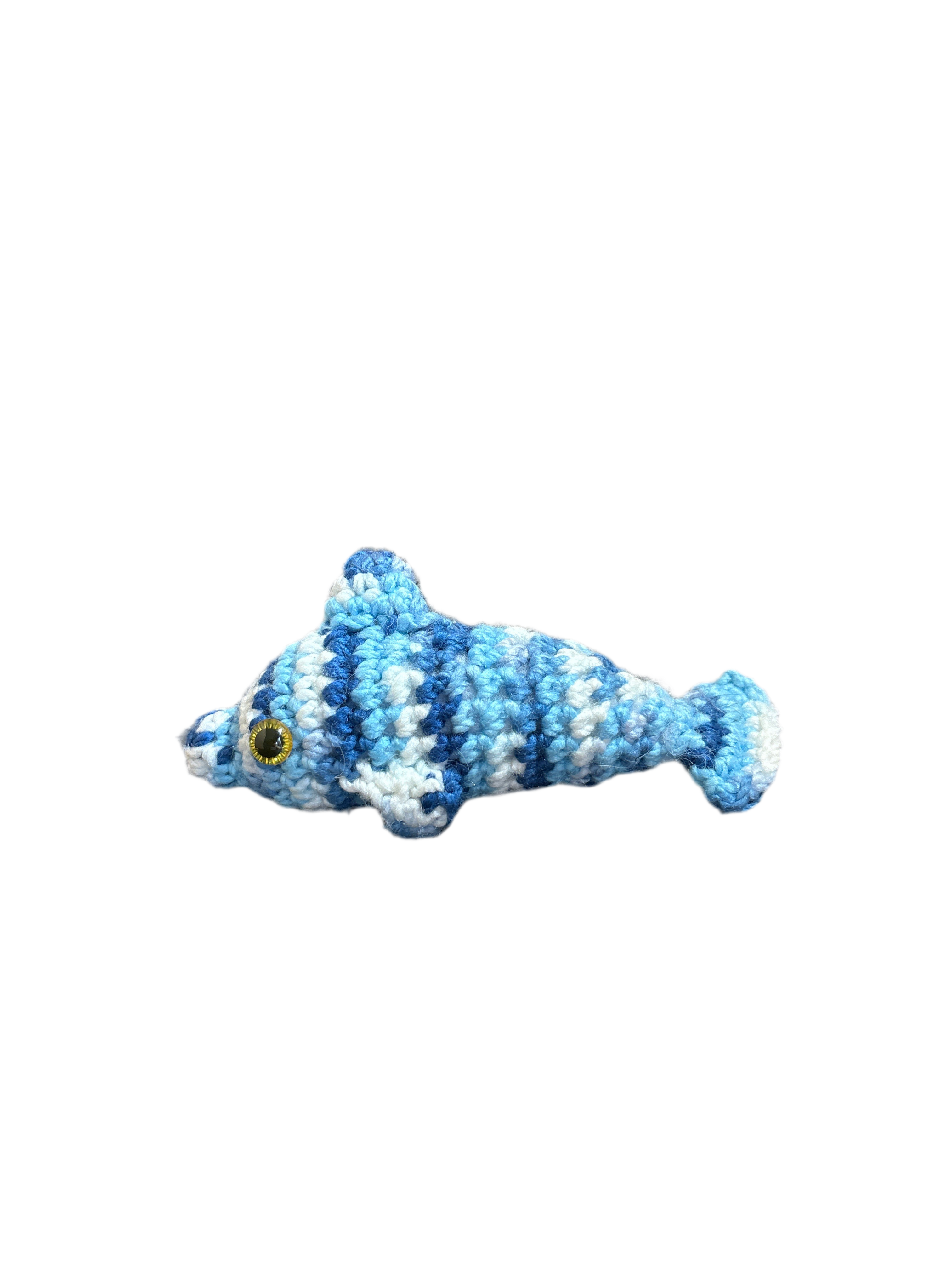 Hand Crocheted Dolphin Stuffed Animal
