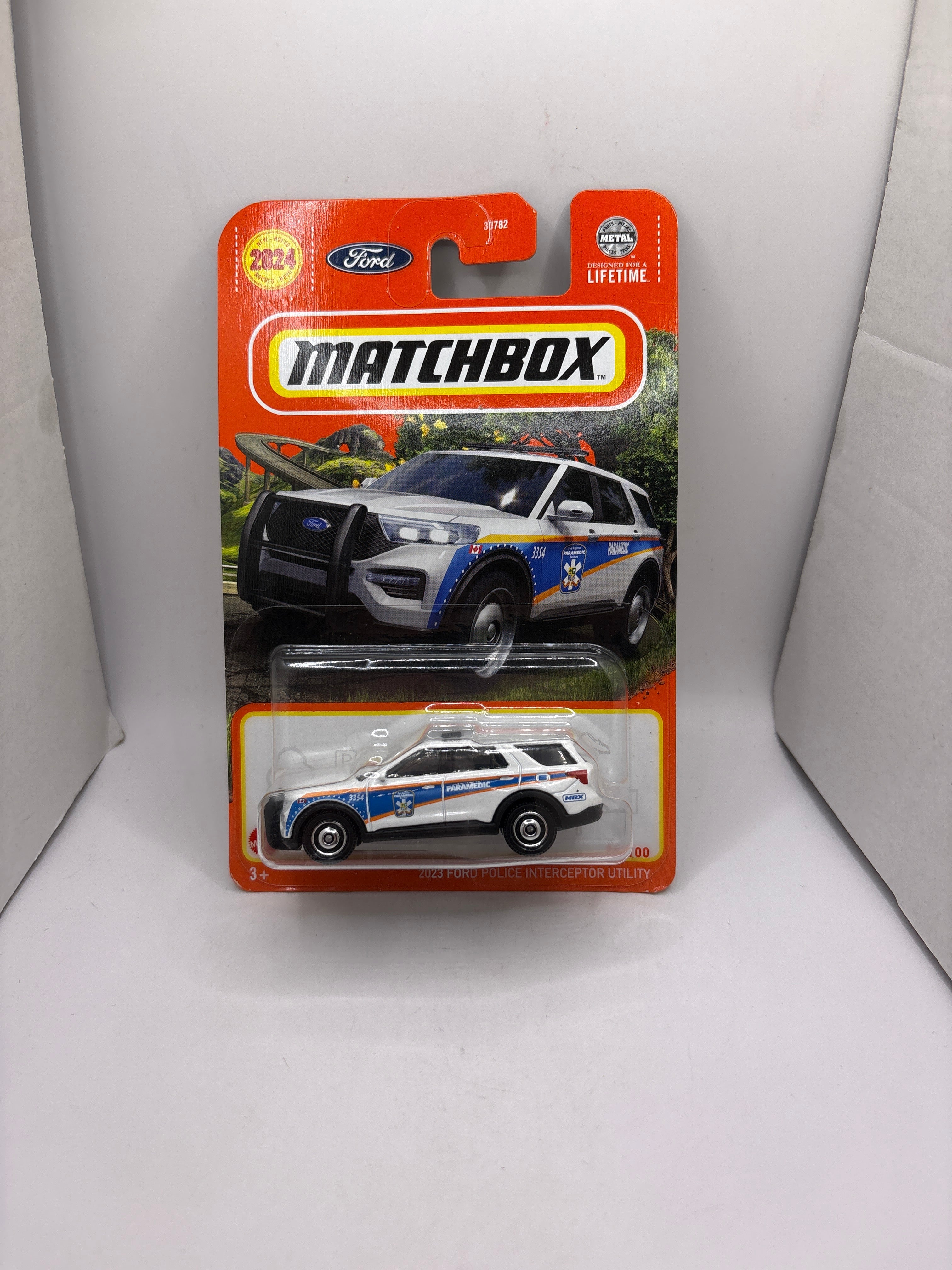 Matchbox 2023 Ford Police Interceptor Utility Diecast