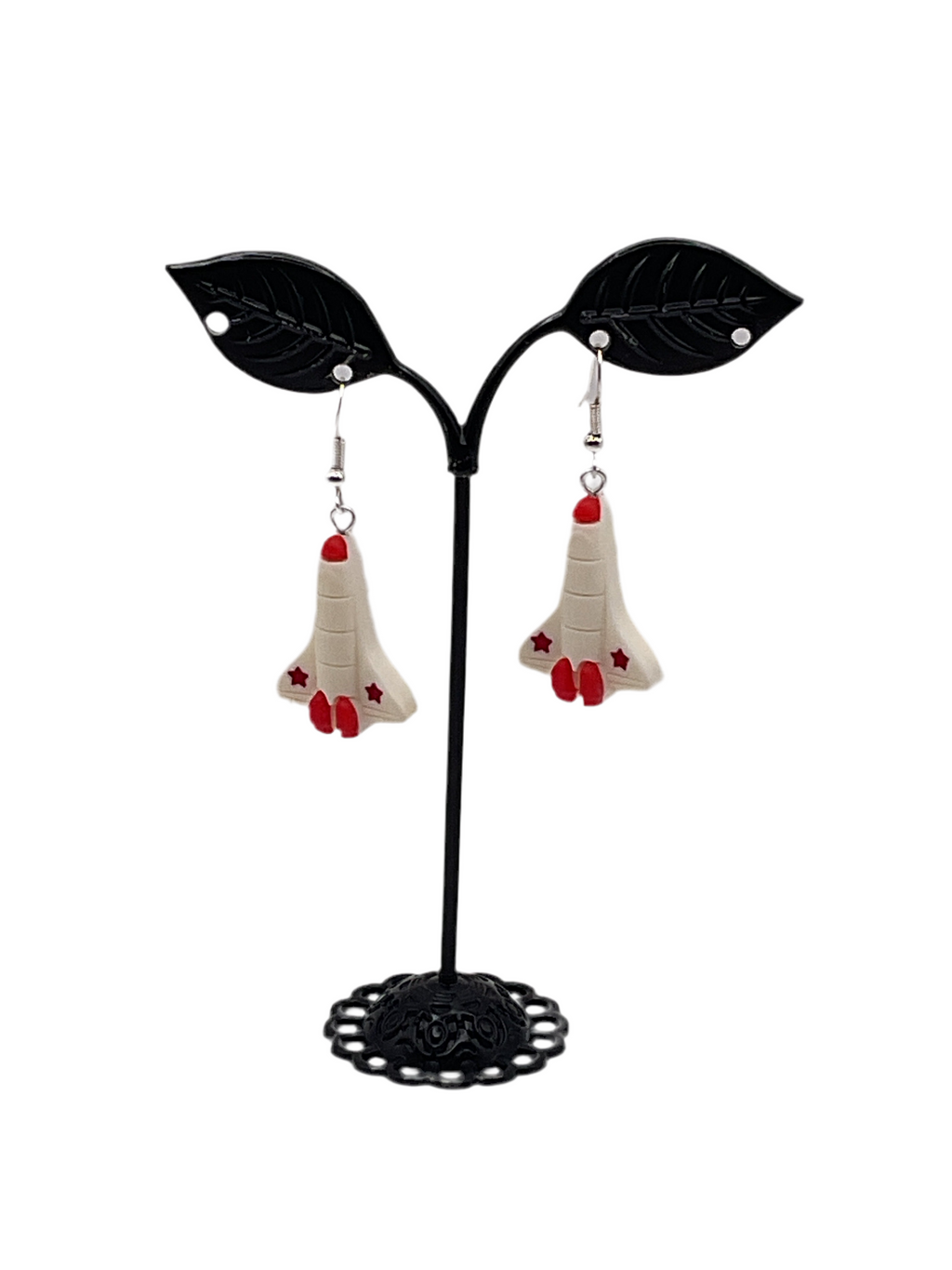 Rocket Ship Earrings 3