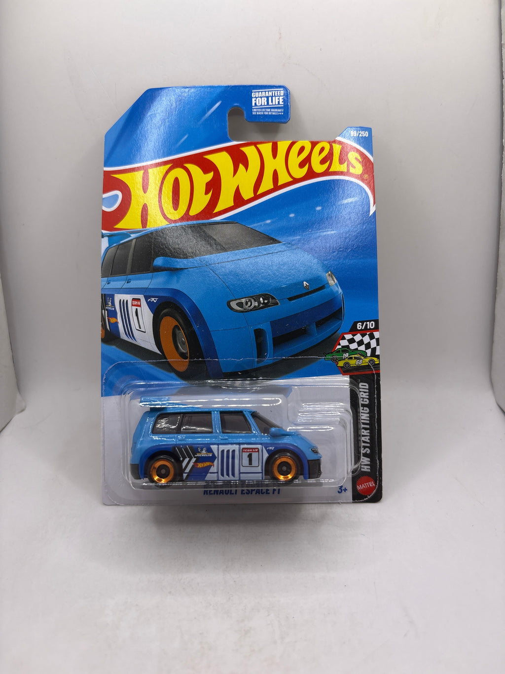 Hot Wheels Renault Espace F1 Diecast blue