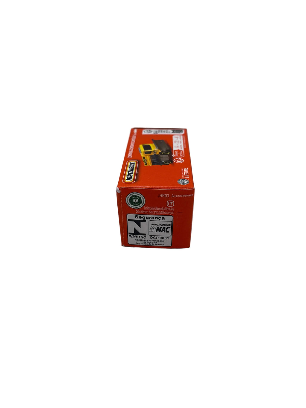 Matchbox MBX Gritter King Diecast yellow