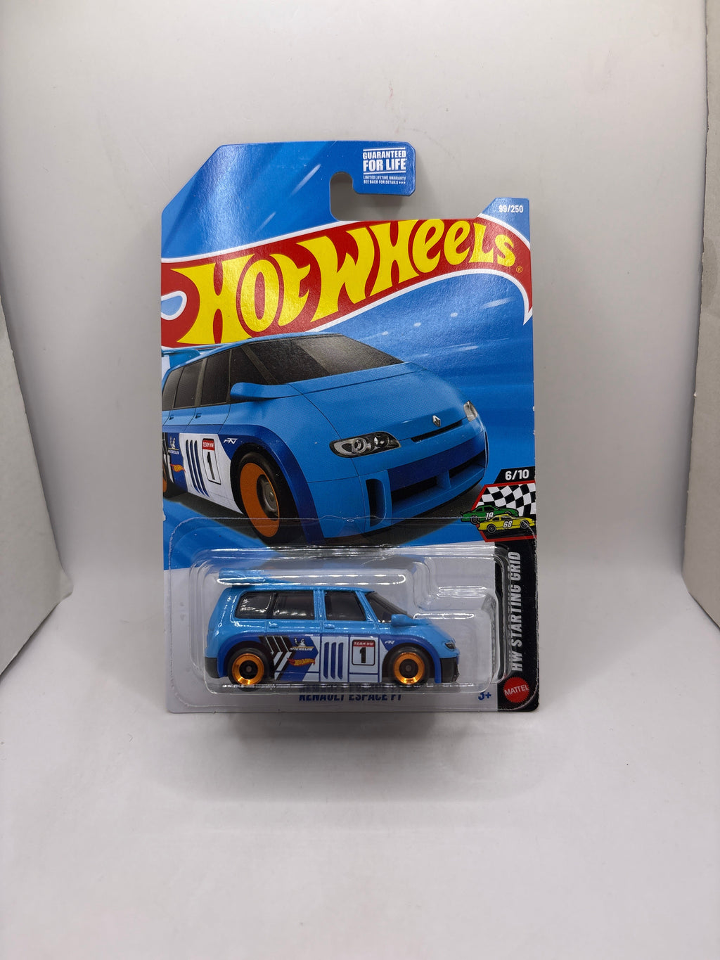 Hot Wheels Renault Espace F1 Diecast blue