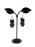 Cat earrings 5
