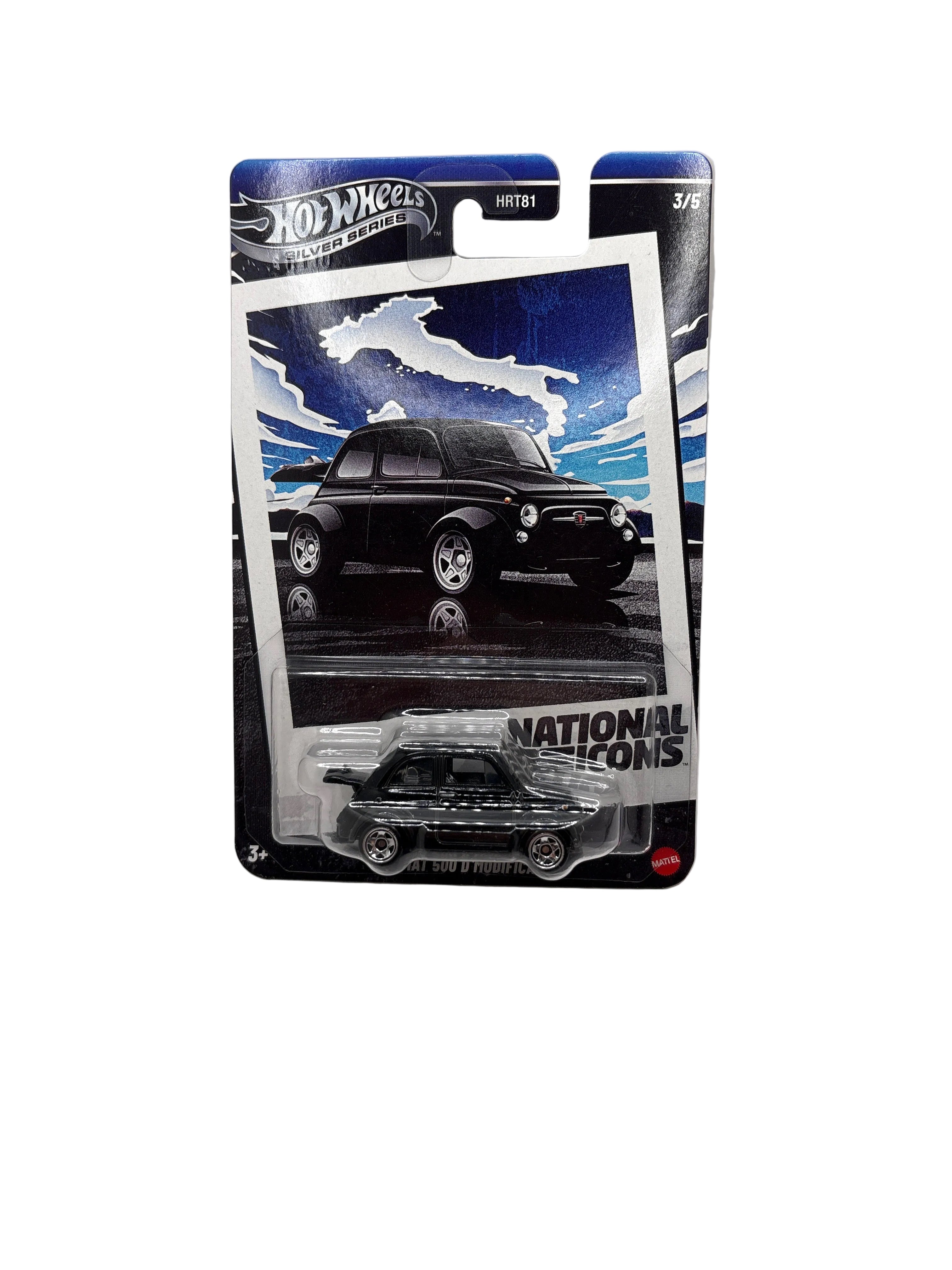 Hot Wheels 60s Fiat 500 D Modificado Diecast