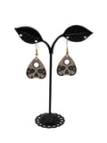 Skull Ouija Planchette Earrings