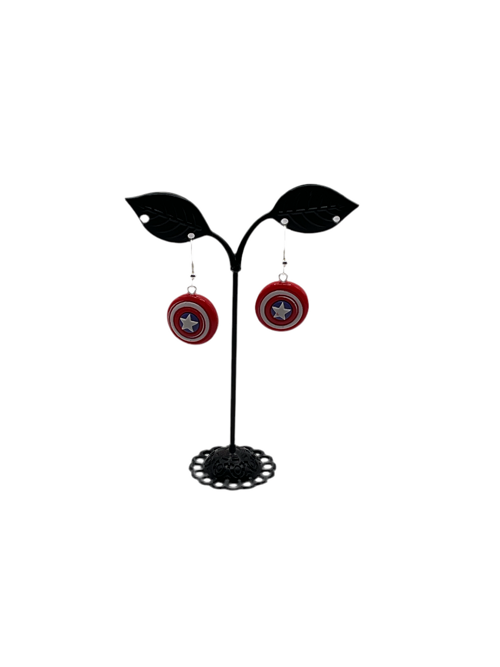 America Shield Earrings