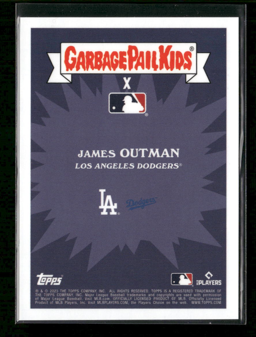 2023 Topps Garbage Pail Kids x MLB Series 3 Jungle James #21a