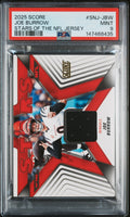 2025 Panini Score Stars Of The Nfl Jerseys Joe Burrow 9 PSA #SNJ-JBW