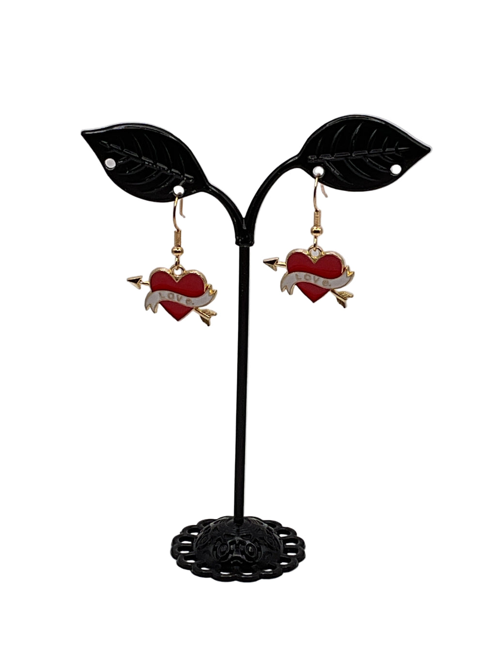 Heart earrings