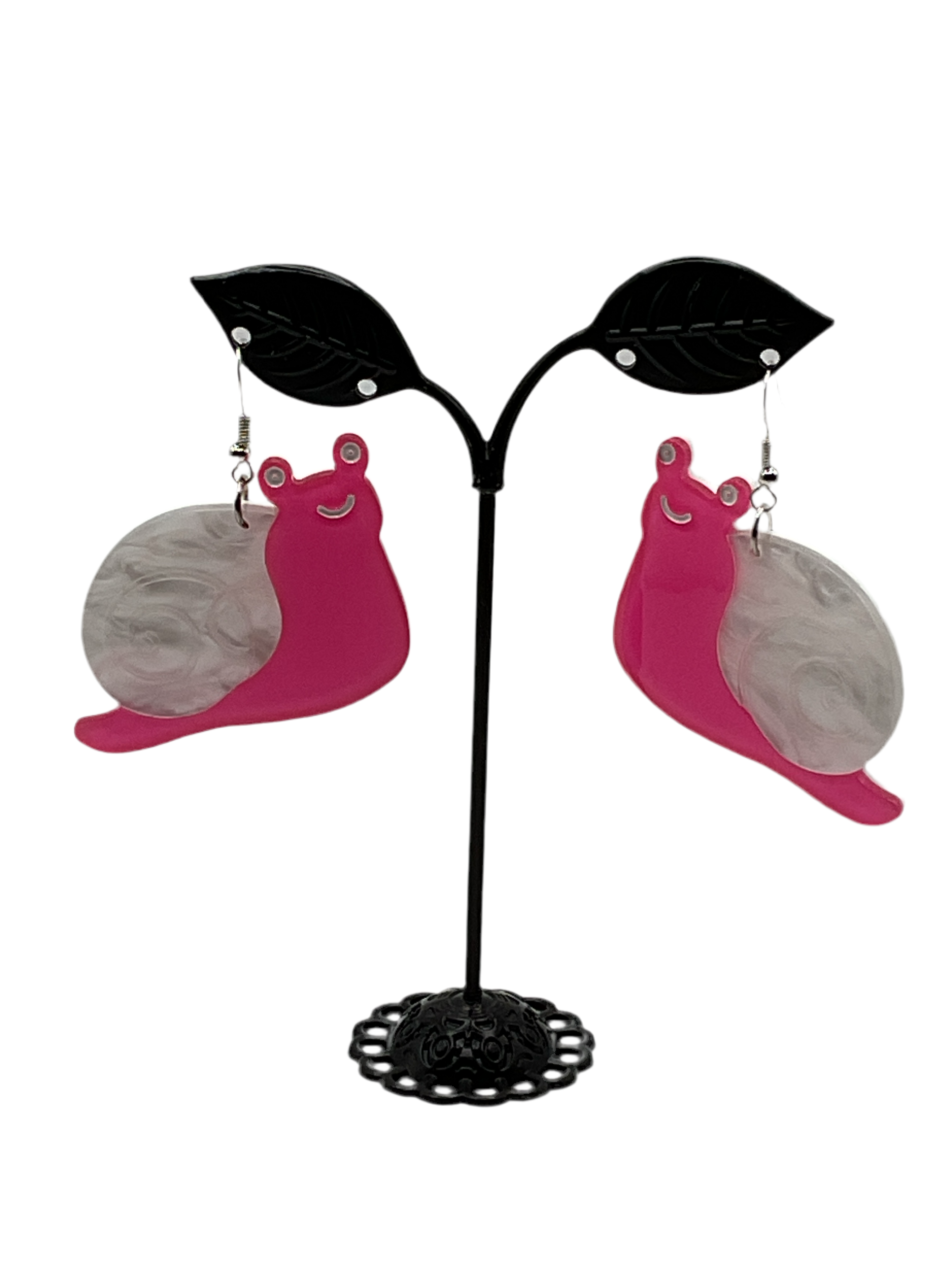 Large Snail Earrings