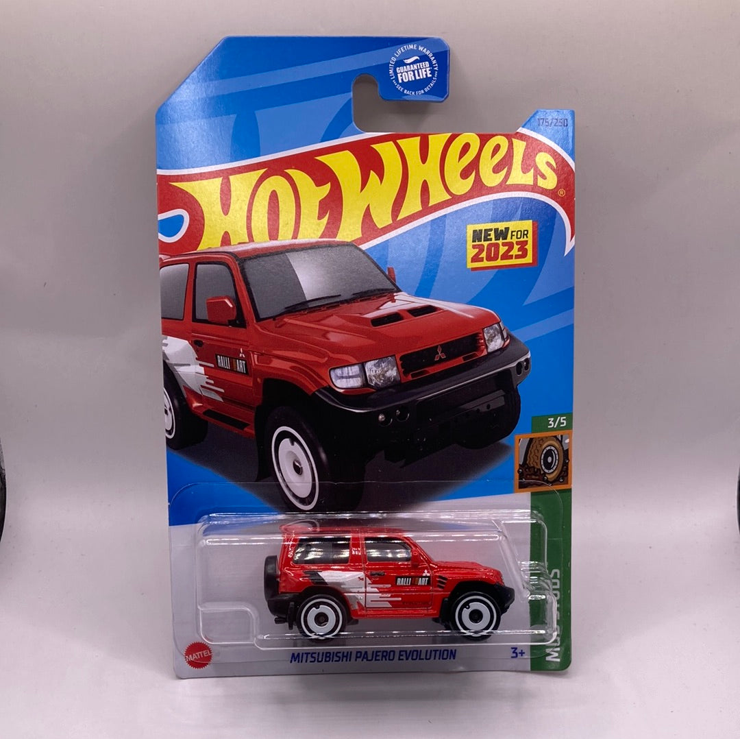Hot Wheels Mitsubishi Pajero Evolution Diecast