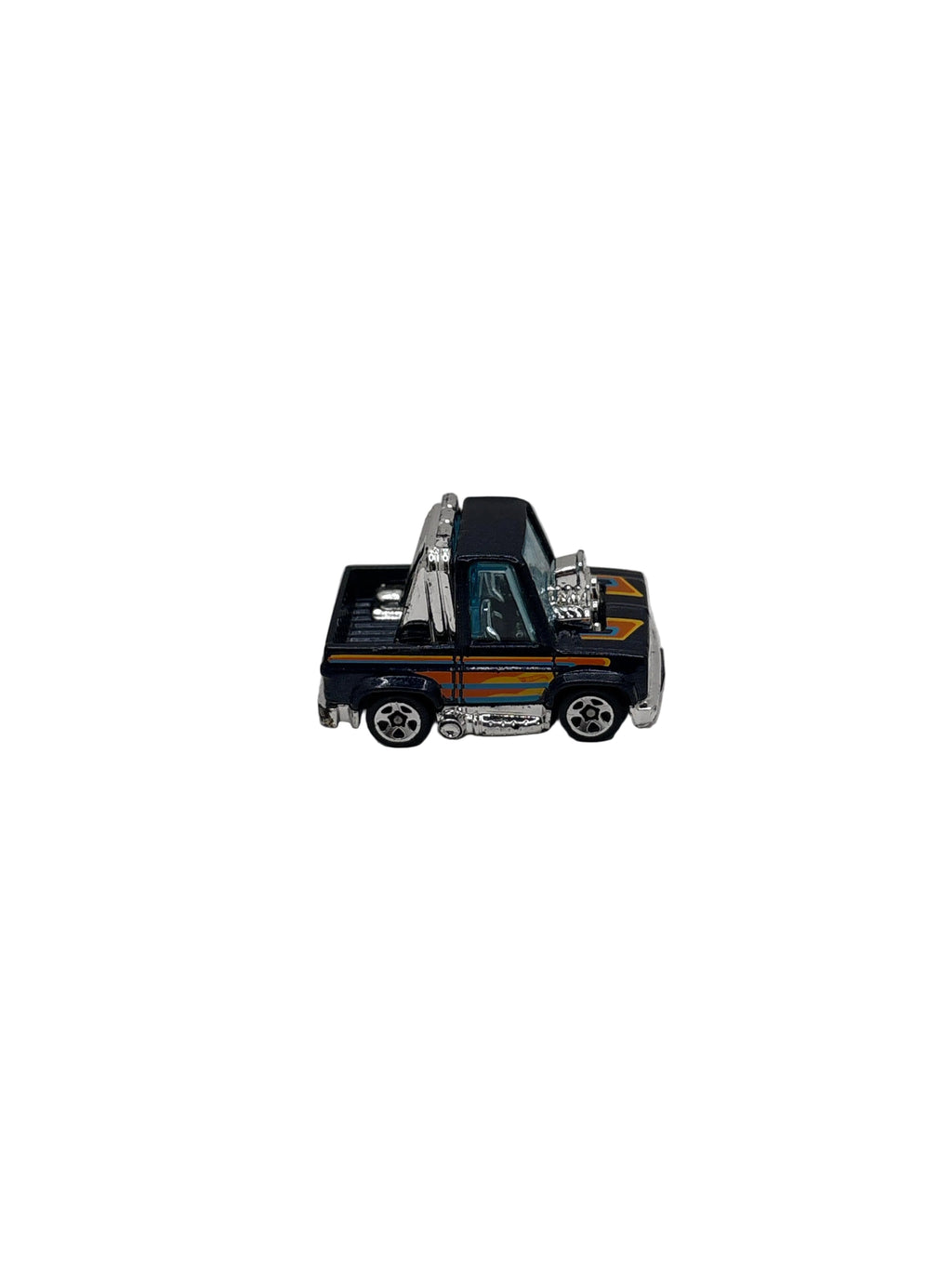 Hot Wheels Toon’d 83 Chevy Silverado Diecast blue