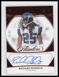 2025 Panini Flawless All-Pro Ink Ruby Richard Sherman #/15 Auto #API-RSN