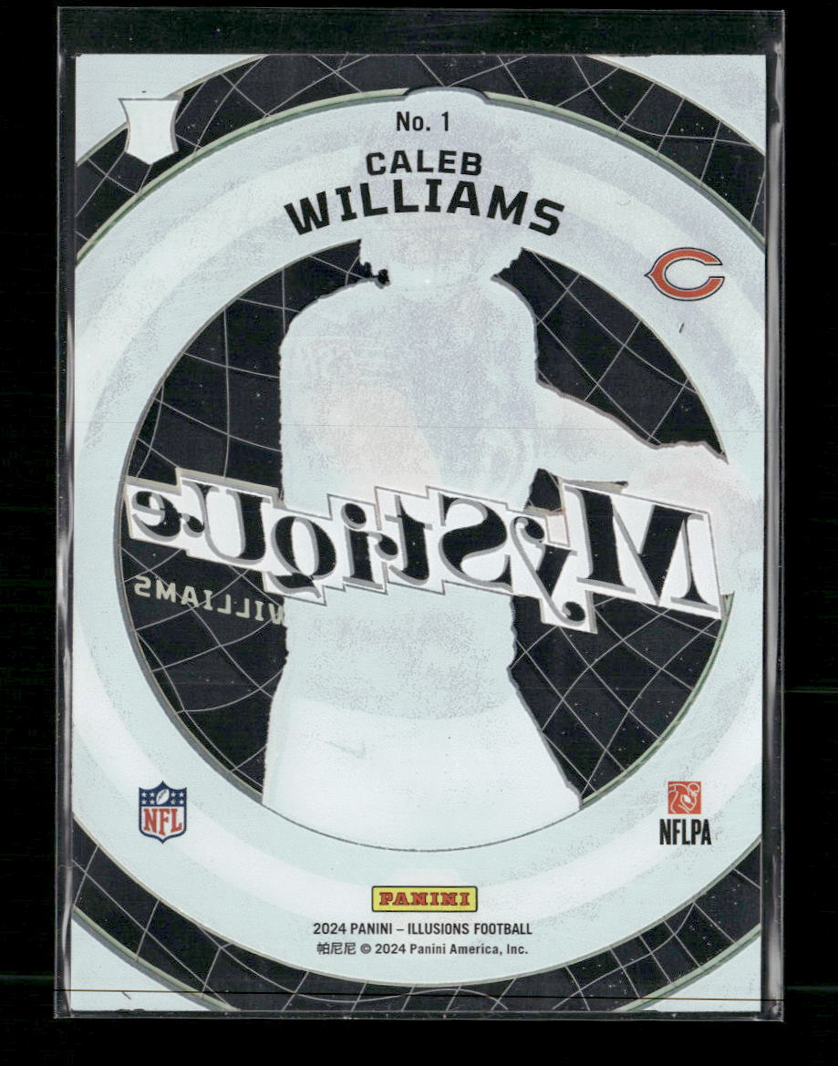 2024 Panini Illusions Mystique Emerald Caleb Williams #1