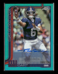 2025 Topps Chrome Rookie Autographs Aqua Refractor Jaxson Dart /199 #RA-JD