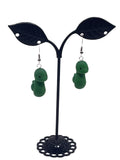 Green Snake Earrings