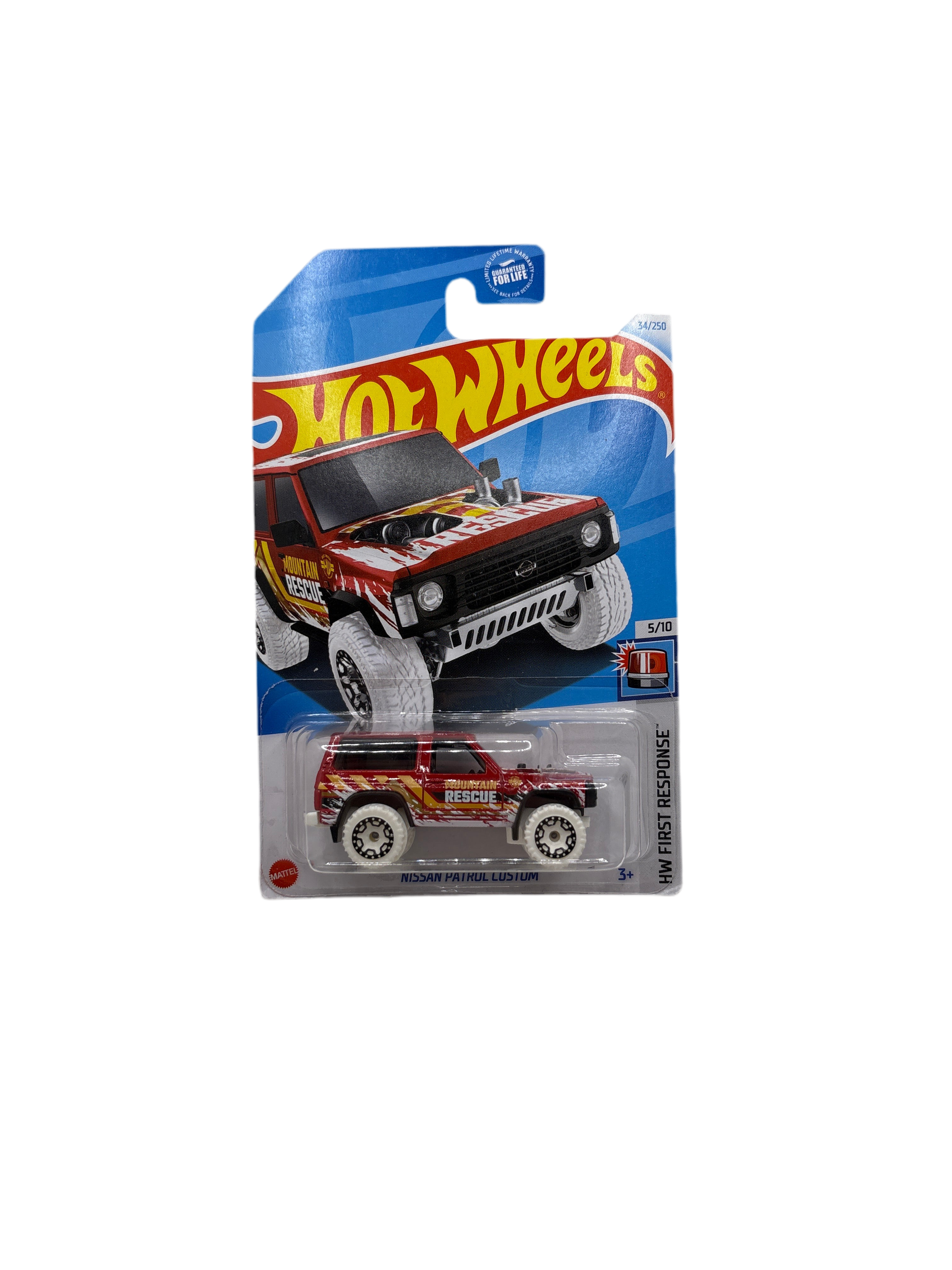 Hot Wheels Nissan Patrol Custom Diecast red