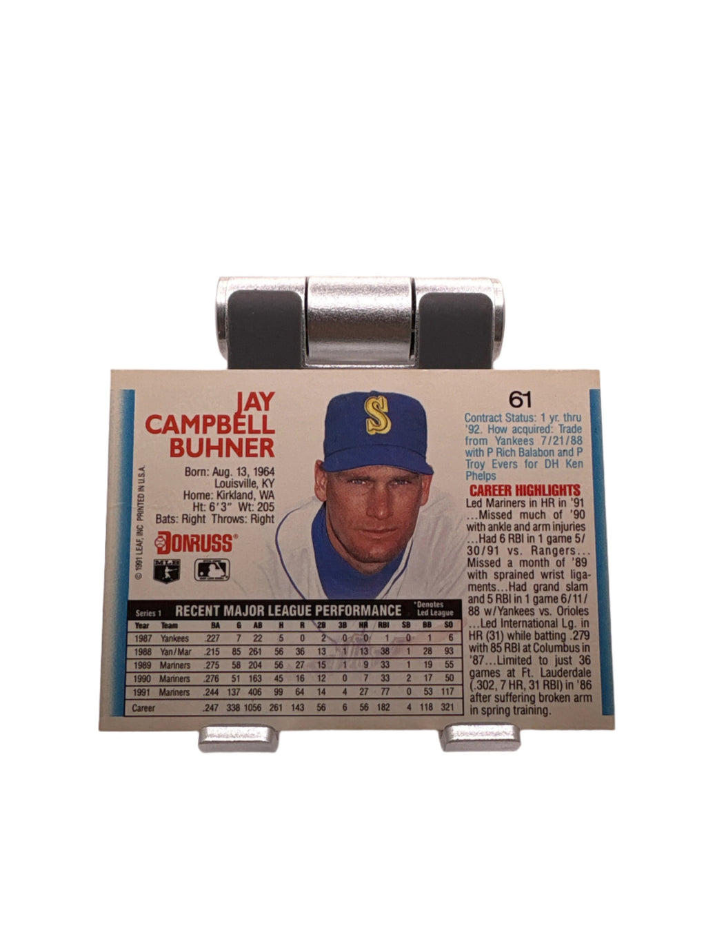 Donruss Jay Buhner