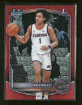 2025-26 Bowman Chrome Prospects Red Mojo Refractor Xaivian Lee #/5 #BCP-28