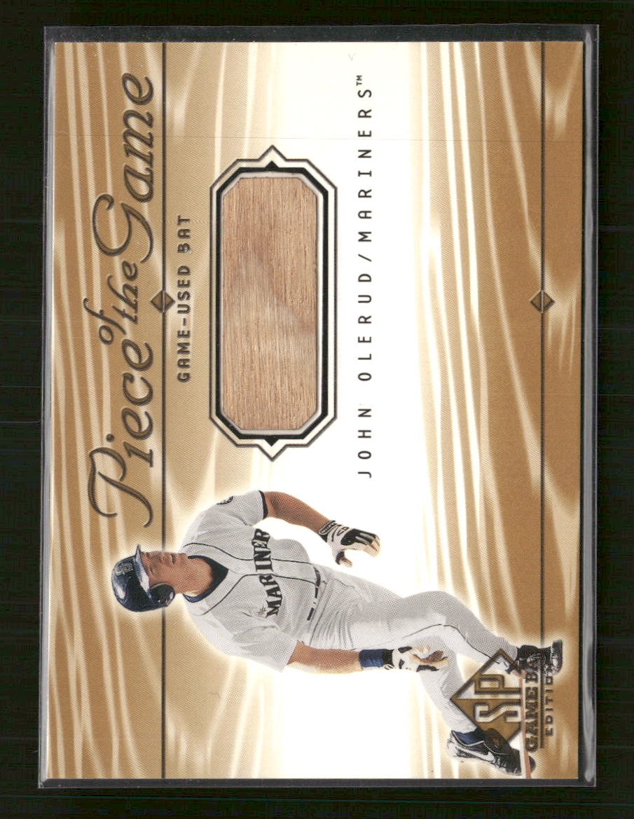 2001 SP Game Bat Piece of the Game John Olerud #JO