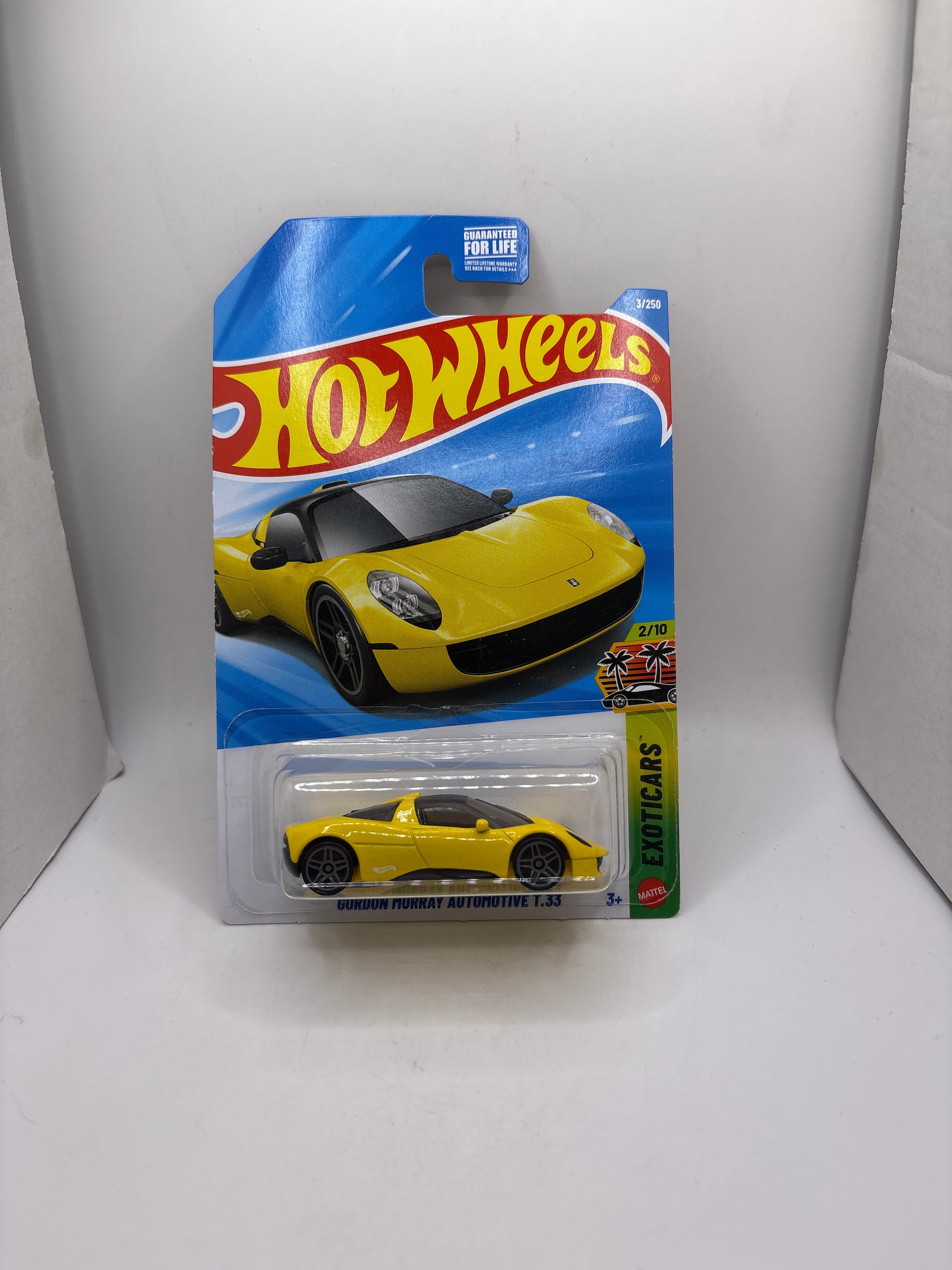 Hot Wheels Gordon Murray Automotive T.33 Diecast yellow
