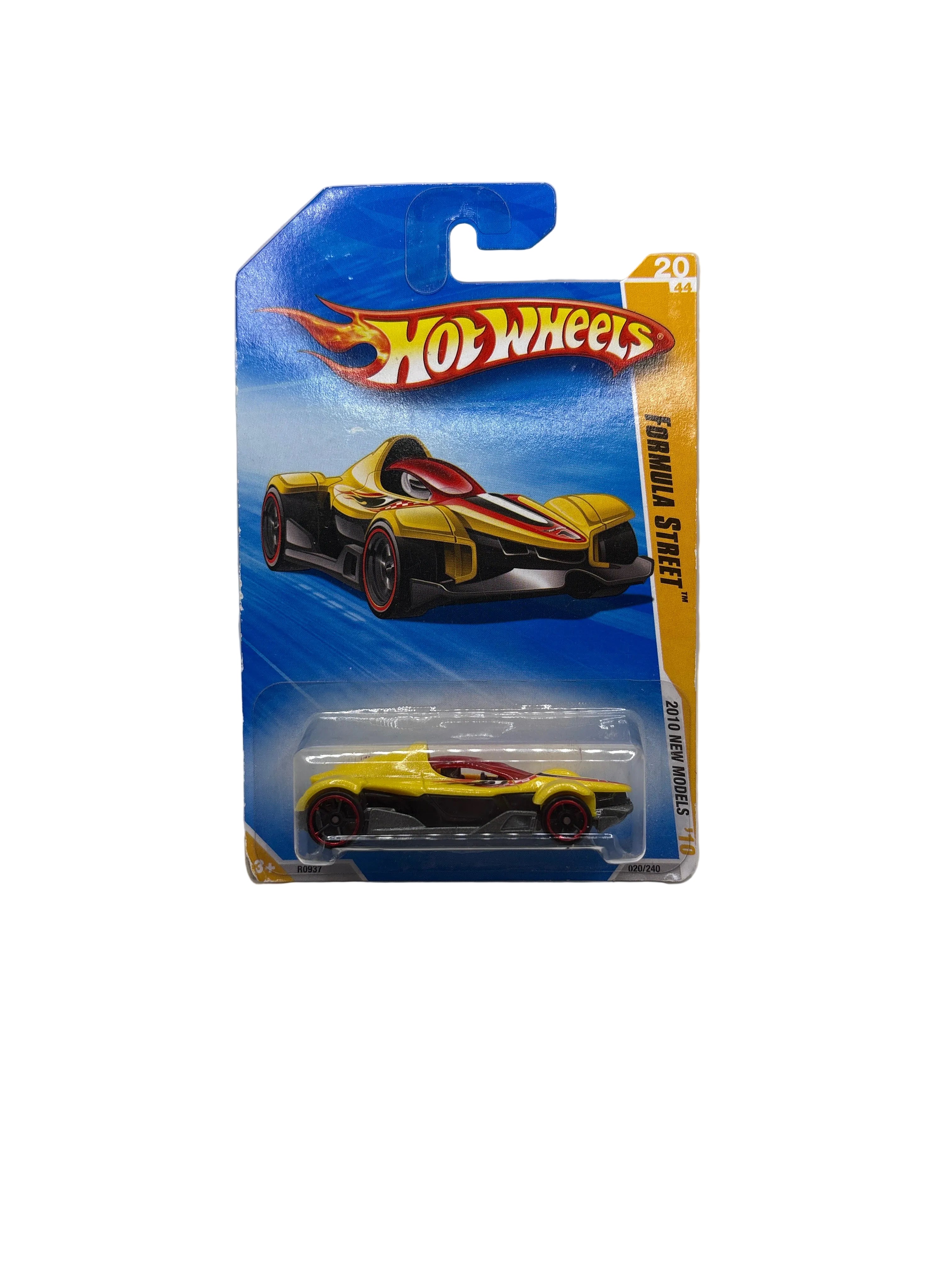 Hot Wheels Formula Street Diecast yellow