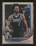 2025-26 Bowman Chrome Rose Gold Refractor Dereck Lively II #/15 #BCV-198
