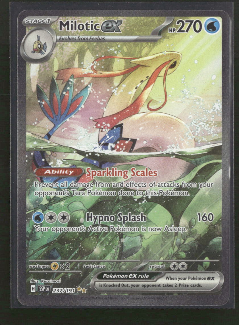 SV08: Surging Sparks Milotic ex #237/191