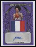 2024-25 Panini Obsidian Electric Etch Purple Flood Jared McCain #/75 Auto #238