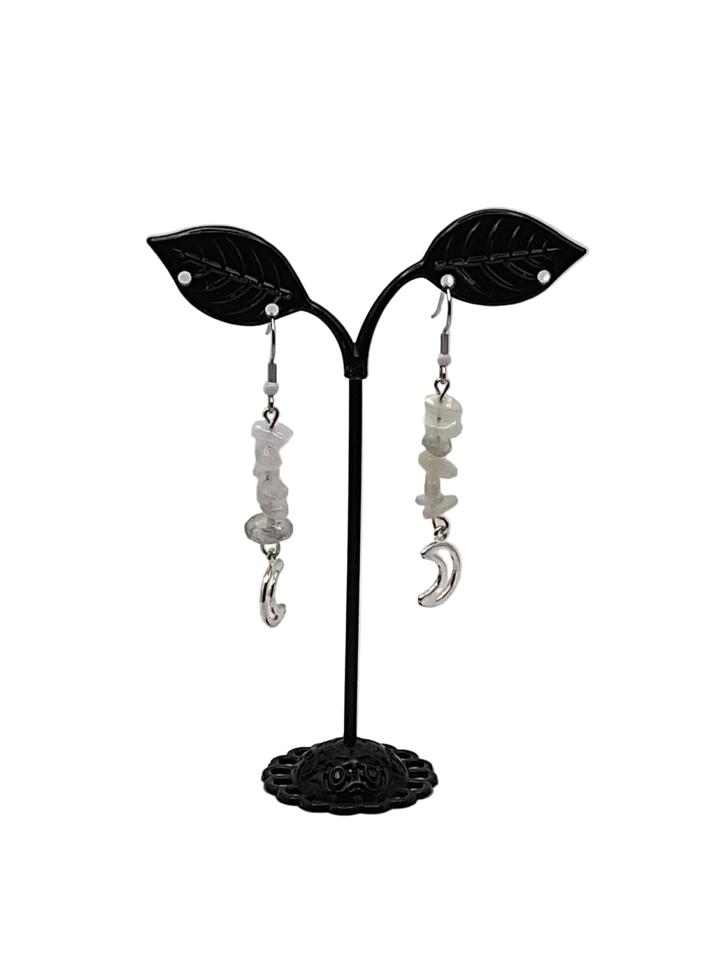 Crystal Chip Earrings