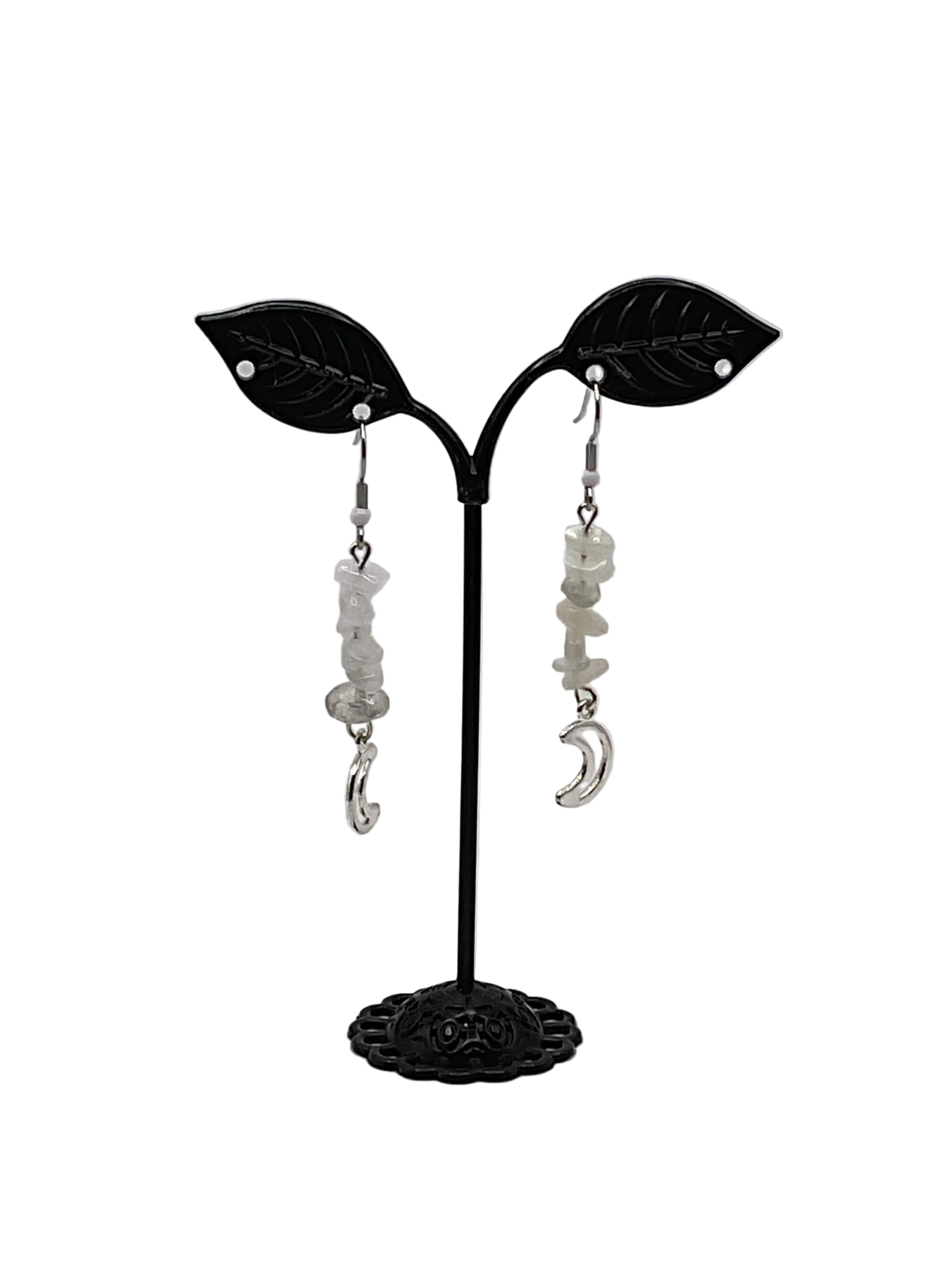 Crystal Chip Earrings