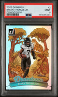 2025 Panini Donruss Downtown Brian Thomas Jr. 9 PSA #2
