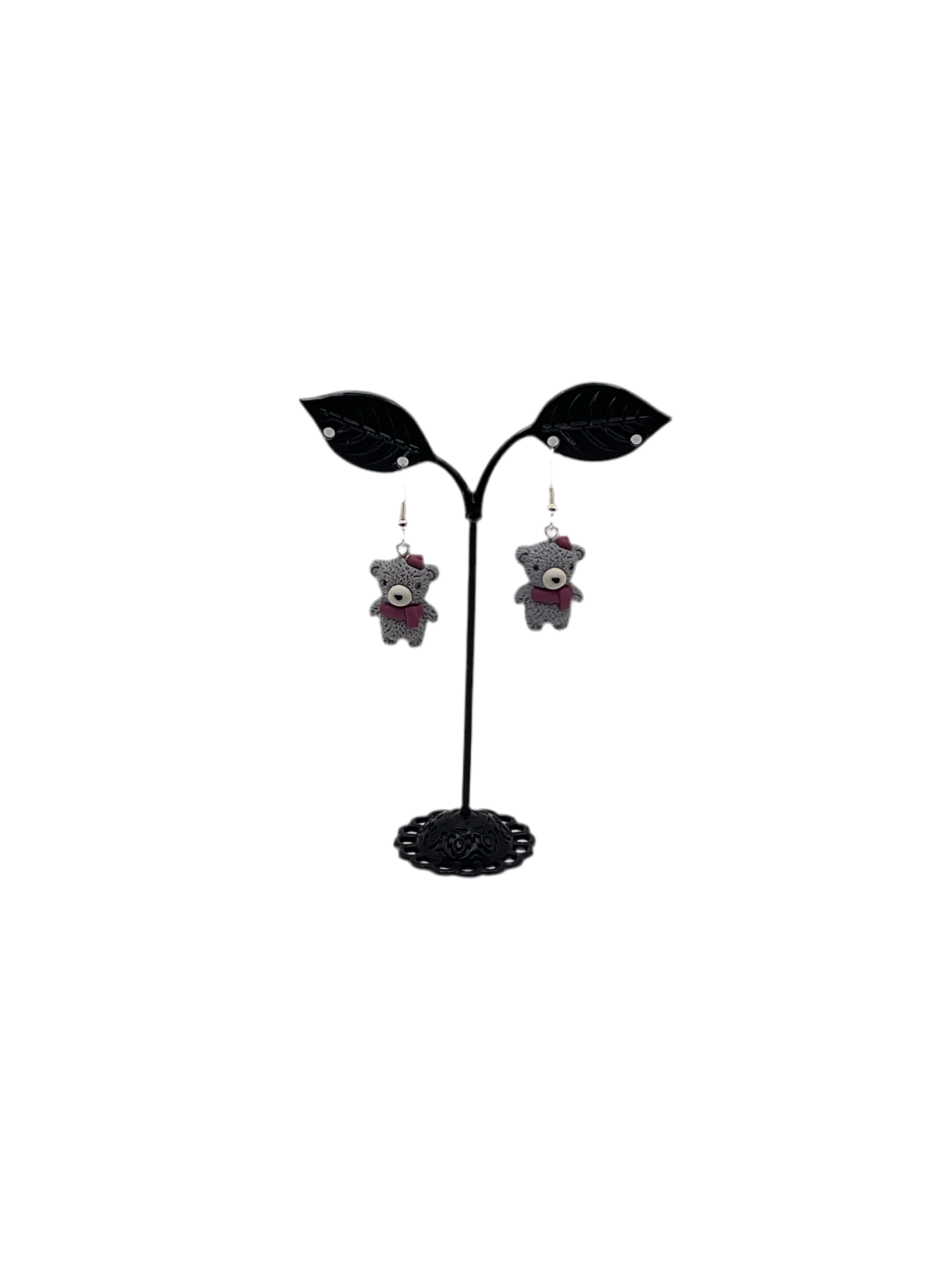 Teddy Bear Earrings 1